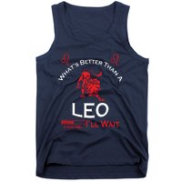 Team Leo Man Or Leo Woman Retro Style Horoscope Birthday Tank Top