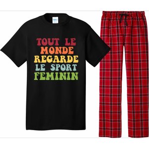 Tout Le Monde Ragarde Le Sport Feminin Pajama Set