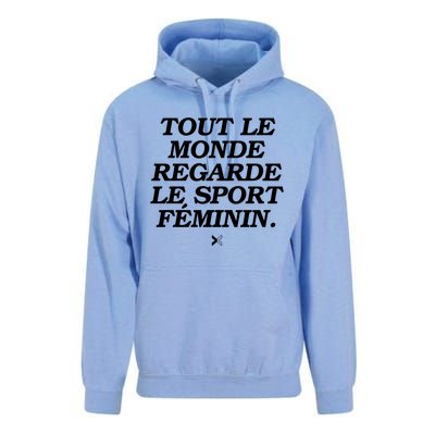 Tout Le Monde Regarde Le Sport FéMinin Unisex Surf Hoodie