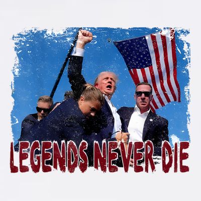 Trump Legends Never Die Fight T-Shirt
