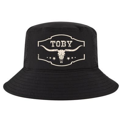 Toby Last Name Personalized Vintage Team Toby Cool Comfort Performance Bucket Hat
