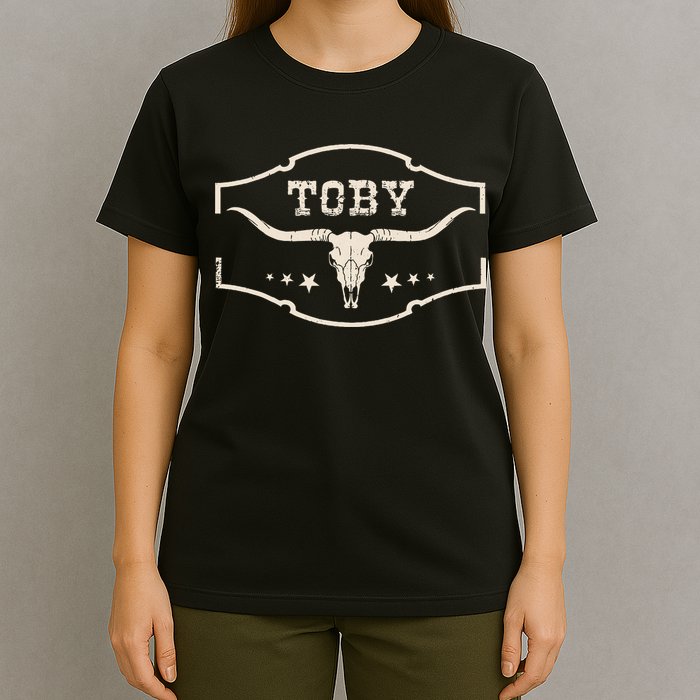 Toby Last Name Personalized Vintage Team Toby T-Shirt
