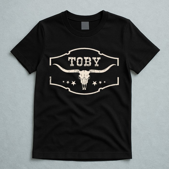 Toby Last Name Personalized Vintage Team Toby T-Shirt