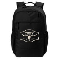 Toby Last Name Personalized Vintage Team Toby Backpack