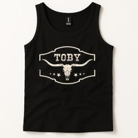 Toby Last Name Personalized Vintage Team Toby Tank Top