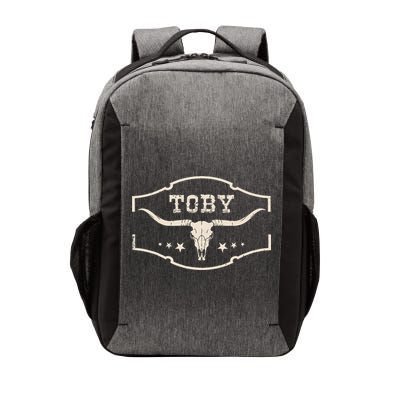 Toby Last Name Personalized Vintage Team Toby Vector Backpack