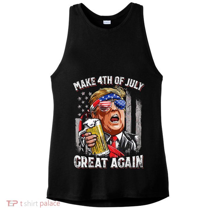 Trump Legends Never Die Fight Trump Assassination Attempt Ladies PosiCharge Tri-Blend Wicking Tank