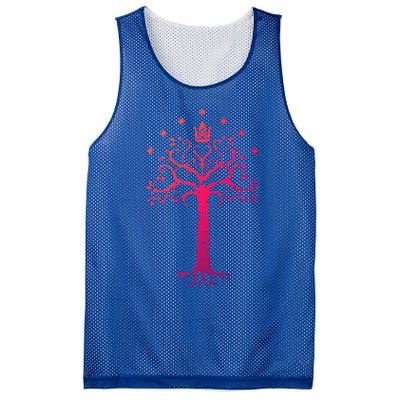 The Lord Of The Rings Gondor Tree Meaningful Gift Mesh Reversible Basketball Jersey Tank