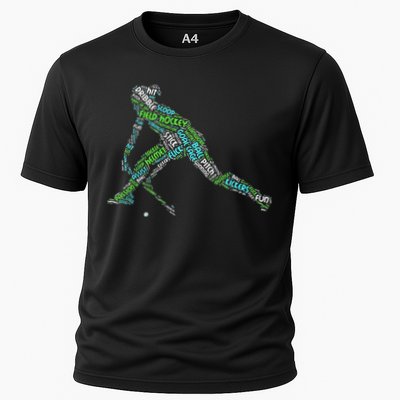 The Love Of Field Hockey Vintage Hockey Player Performance Shirt