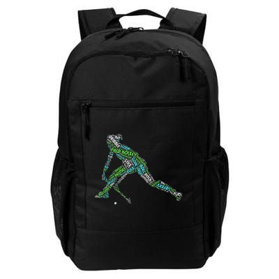 The Love Of Field Hockey Vintage Hockey Player Backpack