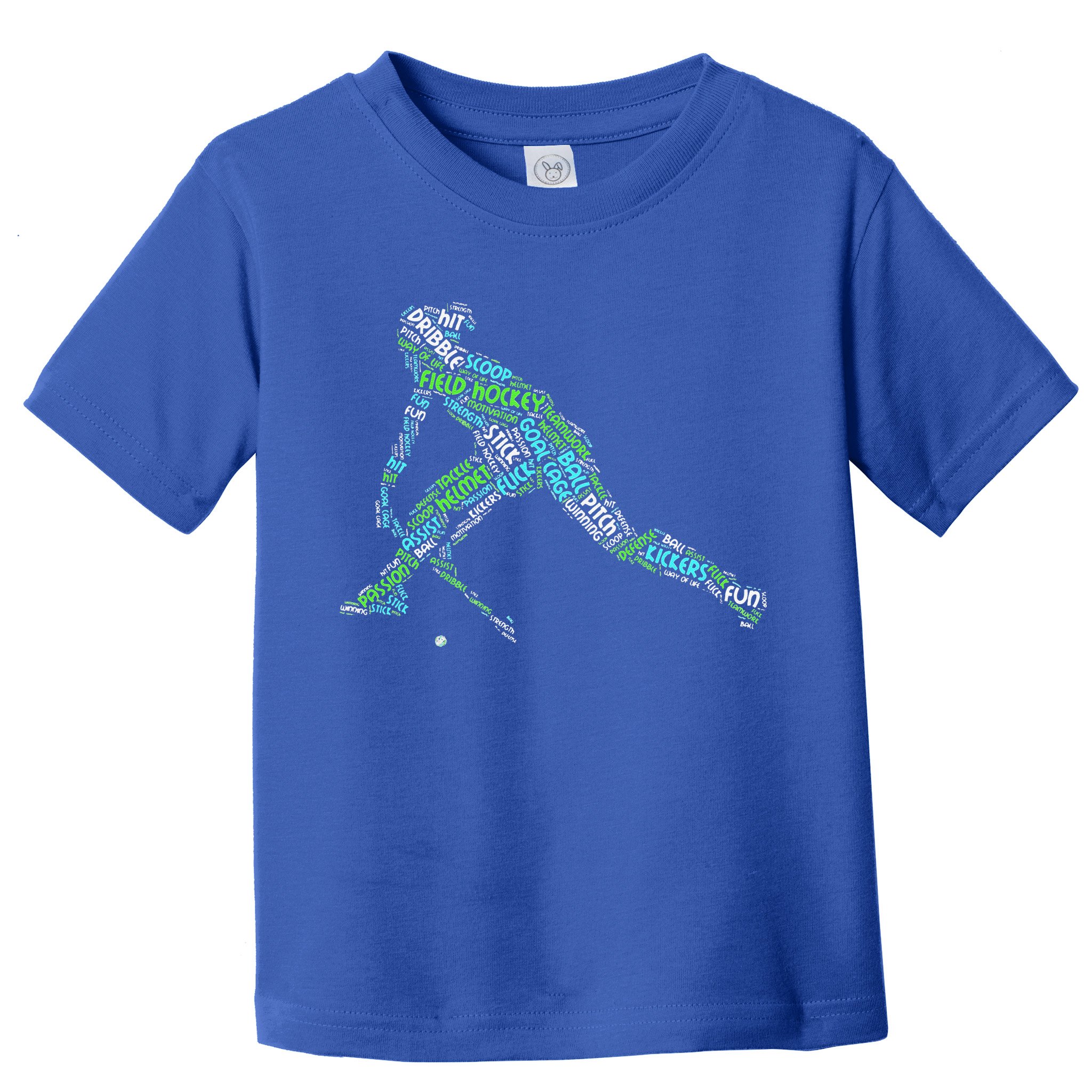 The Love Of Field Hockey Vintage Hockey Player Toddler T-Shirt