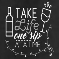 Take Life One Sip At A Time Cool Comfort Performance Bucket Hat