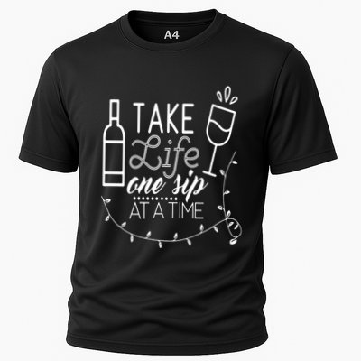 Take Life One Sip At A Time Performance Shirt