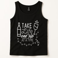 Take Life One Sip At A Time Tank Top