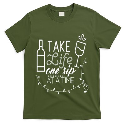 Take Life One Sip At A Time T-Shirt