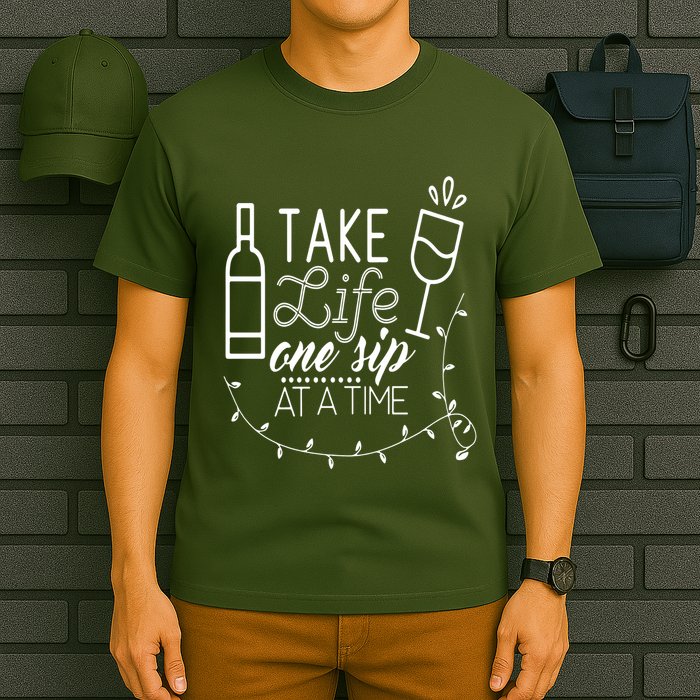 Take Life One Sip At A Time T-Shirt