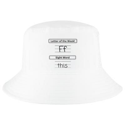 The Letter Of The Week F Sight Word This Cool Comfort Performance Bucket Hat