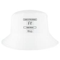 The Letter Of The Week F Sight Word This Cool Comfort Performance Bucket Hat