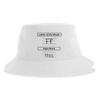 The Letter Of The Week F Sight Word This Sustainable Bucket Hat