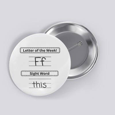 The Letter Of The Week F Sight Word This Button