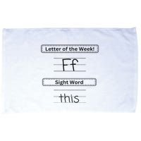 The Letter Of The Week F Sight Word This Microfiber Hand Towel