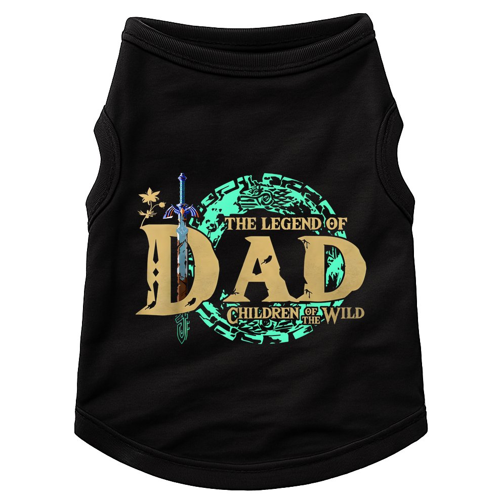 The Legend Of Dad Children Of The Wild Fathers Day Doggie Tank