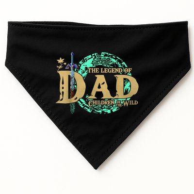 The Legend Of Dad Children Of The Wild Fathers Day USA-Made Doggie Bandana