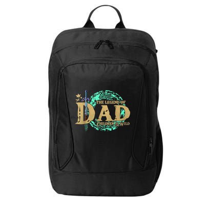 The Legend Of Dad Children Of The Wild Fathers Day City Backpack
