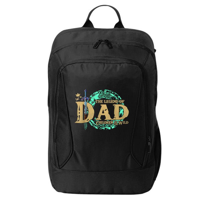 The Legend Of Dad Children Of The Wild Fathers Day City Backpack