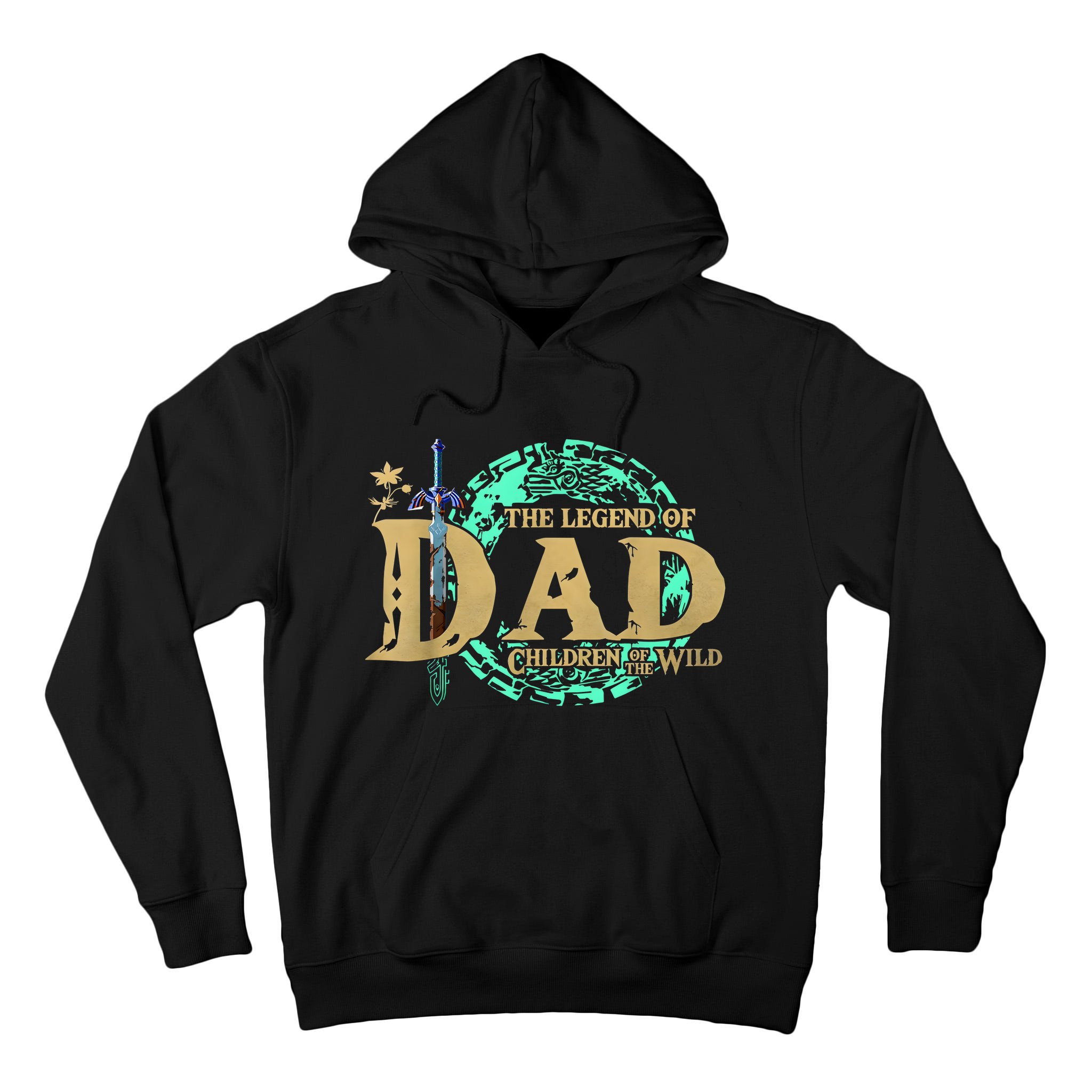 The Legend Of Dad Children Of The Wild Fathers Day Tall Hoodie