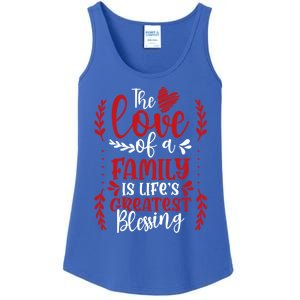 The Love Of A Family Is Life's Greatest Blessing Adoption Gift Ladies Essential Tank