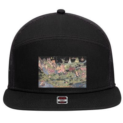 The Land Of Make Believe 7 Panel Mesh Trucker Snapback Hat