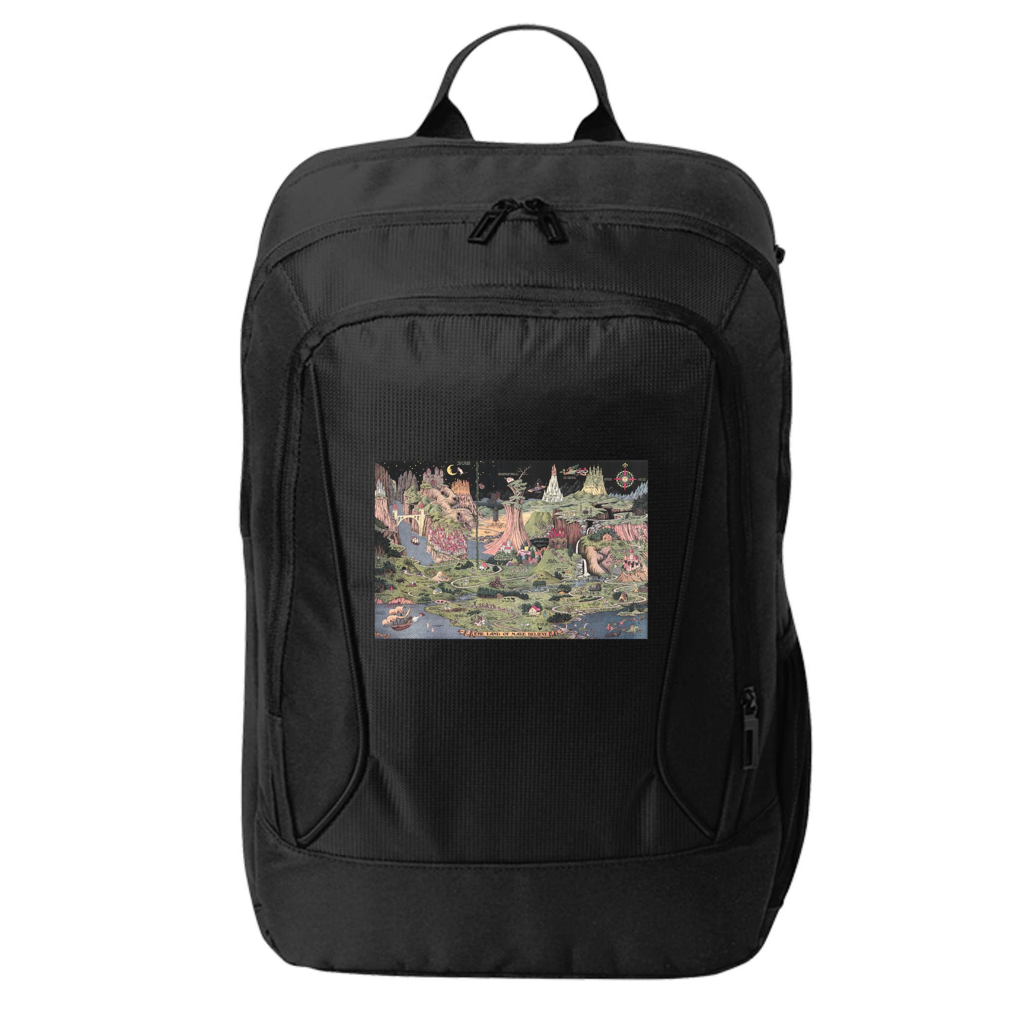The Land Of Make Believe City Backpack