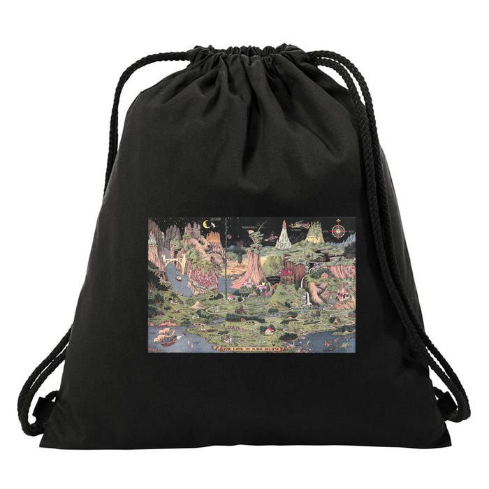 The Land Of Make Believe Drawstring Bag