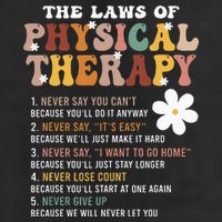 The Laws Of Physical Therapy – Physical Therapist 7 Panel Mesh Trucker Snapback Hat