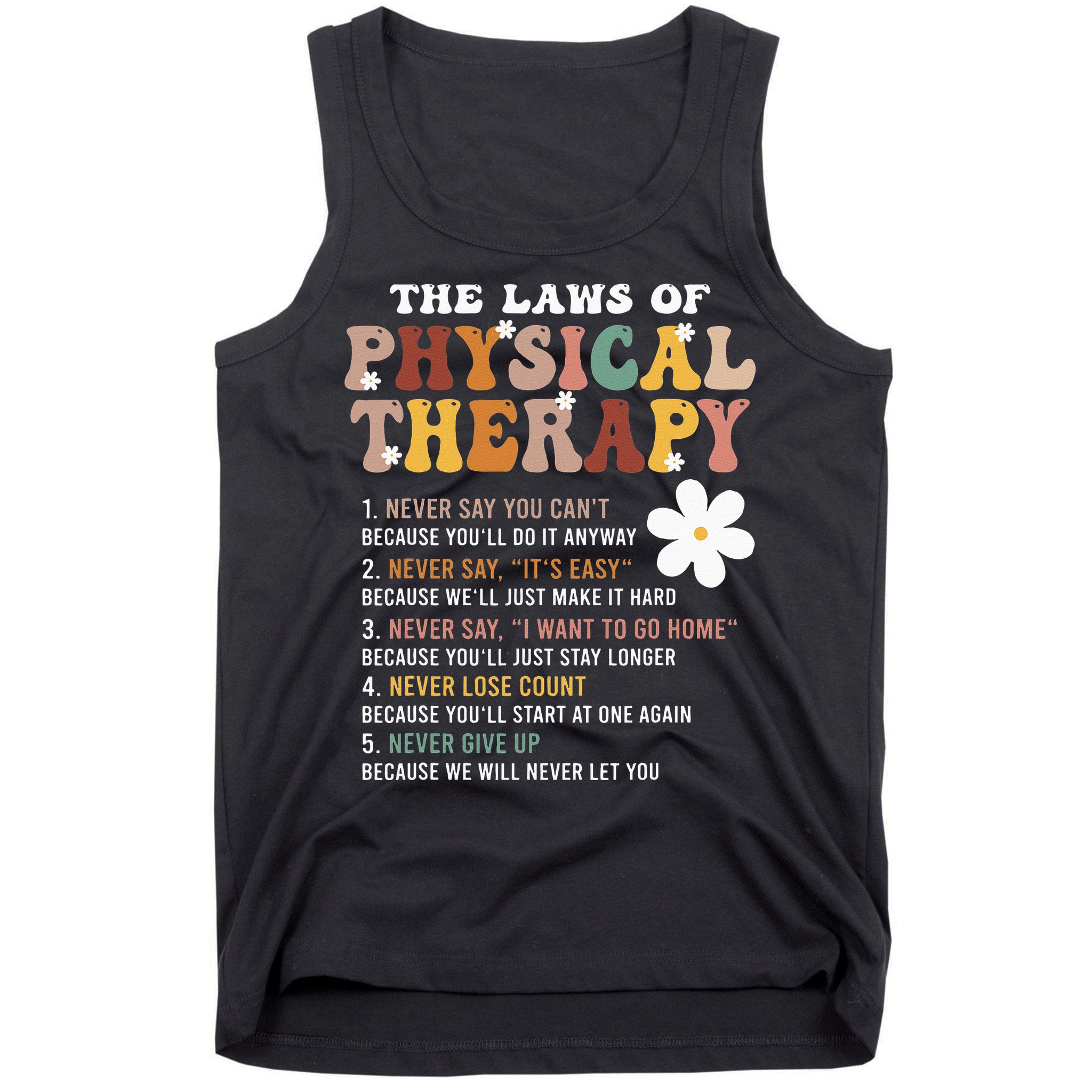 The Laws Of Physical Therapy – Physical Therapist Tank Top