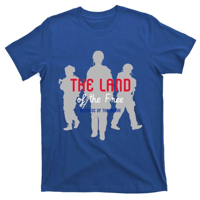 The Land Of The Free Because Of The Brave Gift T-Shirt