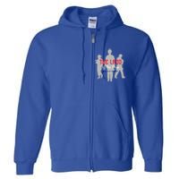 The Land Of The Free Because Of The Brave Gift Full Zip Hoodie