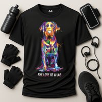 The Love Of Labrador Retriever Cooling Performance Crew T-Shirt