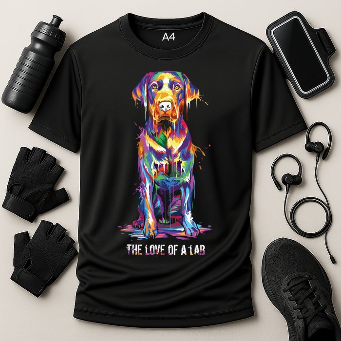 The Love Of Labrador Retriever Cooling Performance Crew T-Shirt