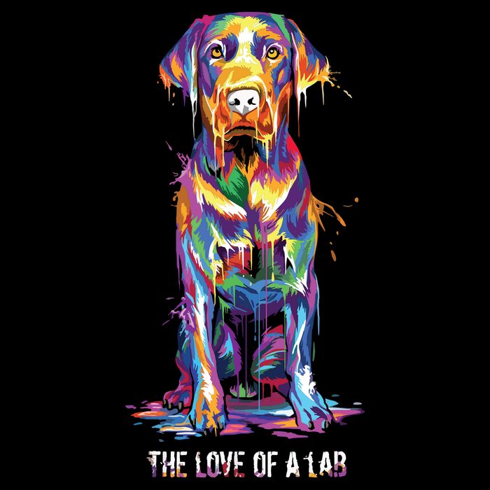 The Love Of Labrador Retriever Cooling Performance Crew T-Shirt