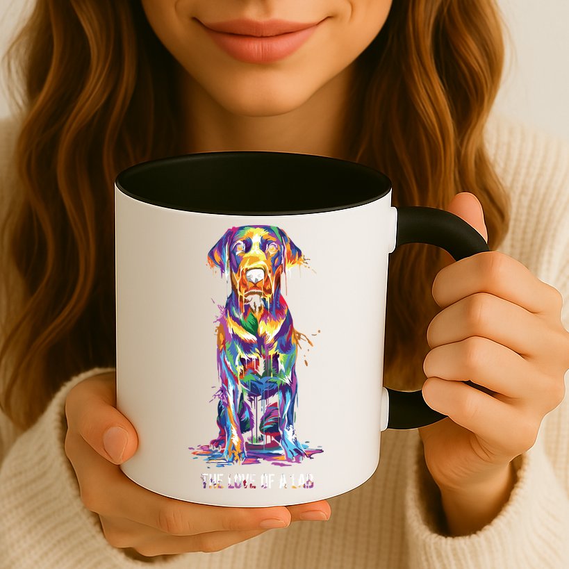 The Love Of Labrador Retriever Mug