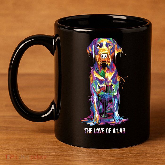 The Love Of Labrador Retriever 11oz C Handle Ceramic Mug