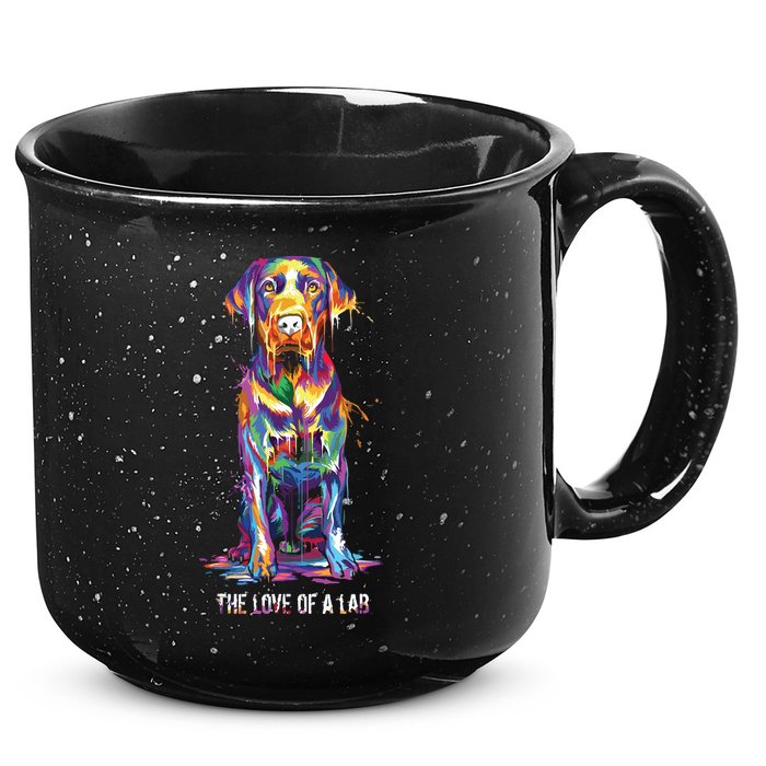 The Love Of Labrador Retriever 15oz Campfire Ceramic Mug