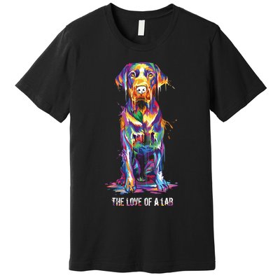 The Love Of Labrador Retriever Premium T-Shirt
