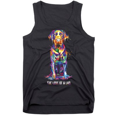 The Love Of Labrador Retriever Tank Top