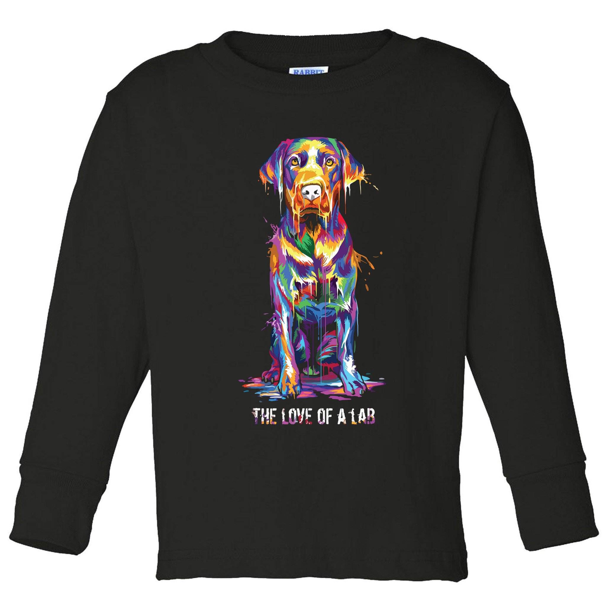 The Love Of Labrador Retriever Toddler Long Sleeve Shirt