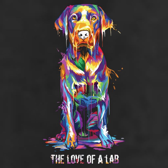 The Love Of Labrador Retriever Golf Towel