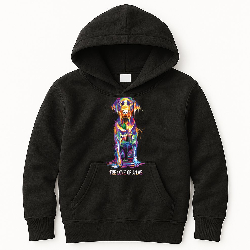 The Love Of Labrador Retriever Kids Hoodie