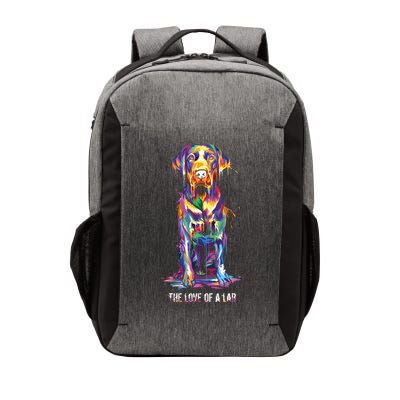 The Love Of Labrador Retriever Vector Backpack